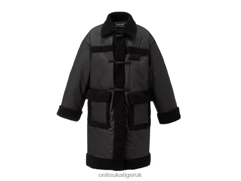 Men COAT XTBPR422 Clothing Onitsuka Tiger Black