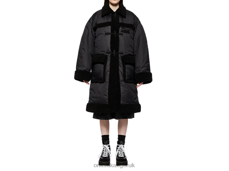 Men COAT XTBPR422 Clothing Onitsuka Tiger Black