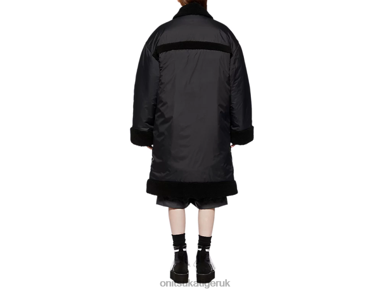 Men COAT XTBPR422 Clothing Onitsuka Tiger Black