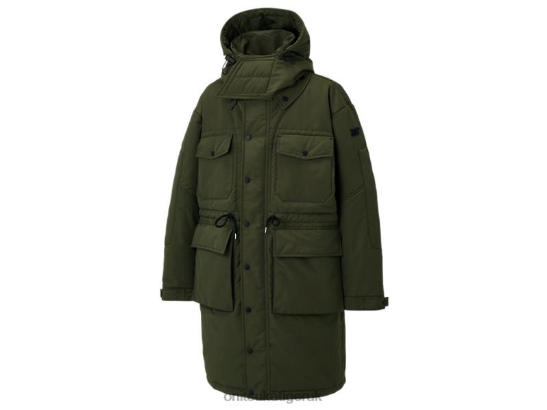 Men COAT XTBPR452 Clothing Onitsuka Tiger Khaki
