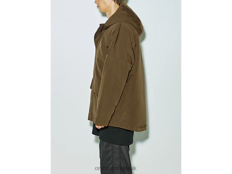 Men DOWN JACKET XTBPR446 Clothing Onitsuka Tiger Olive
