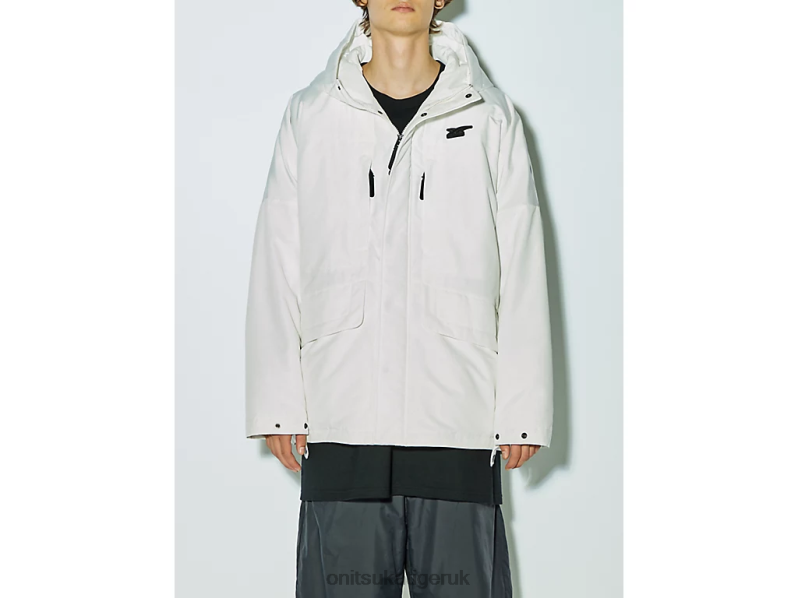Men DOWN JACKET XTBPR451 Clothing Onitsuka Tiger Off White