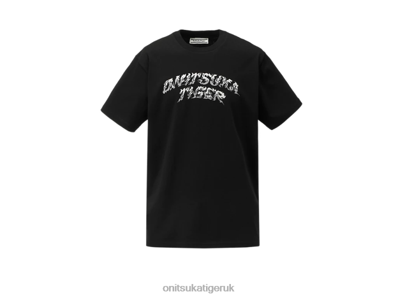 Men GRAPHIC TEE XTBPR424 Clothing Onitsuka Tiger Black