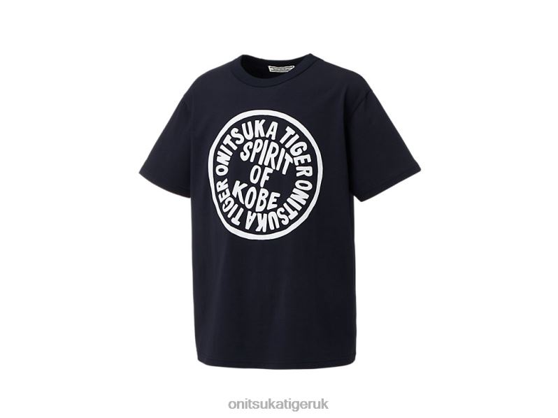 Men GRAPHIC TEE XTBPR427 Clothing Onitsuka Tiger Navy
