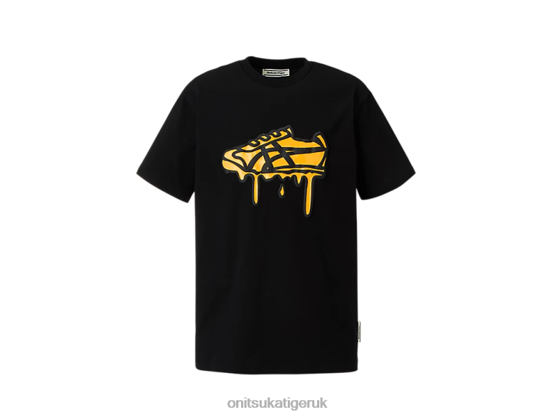 Men GRAPHIC TEE XTBPR433 Clothing Onitsuka Tiger Black