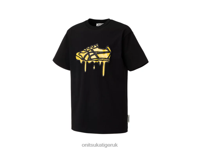 Men GRAPHIC TEE XTBPR433 Clothing Onitsuka Tiger Black