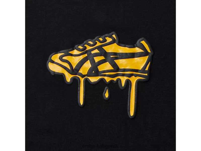 Men GRAPHIC TEE XTBPR433 Clothing Onitsuka Tiger Black