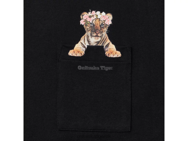 Men GRAPHIC TEE XTBPR434 Clothing Onitsuka Tiger Black