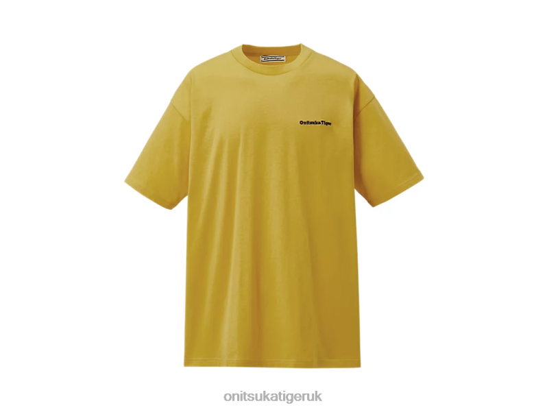 Men GRAPHIC TEE XTBPR437 Clothing Onitsuka Tiger Yellow