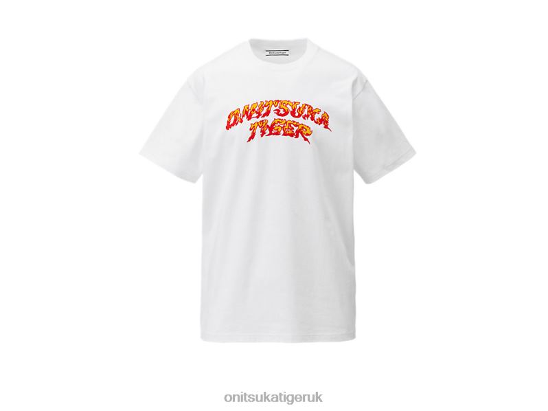 Men GRAPHIC TEE XTBPR439 Clothing Onitsuka Tiger White