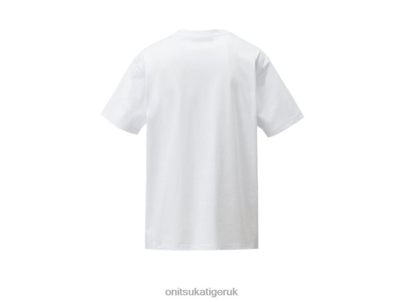 Men GRAPHIC TEE XTBPR439 Clothing Onitsuka Tiger White