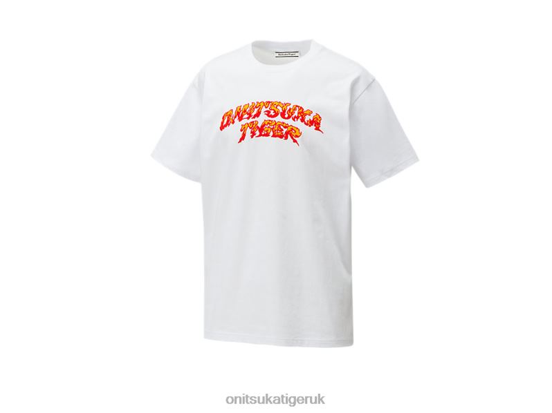 Men GRAPHIC TEE XTBPR439 Clothing Onitsuka Tiger White