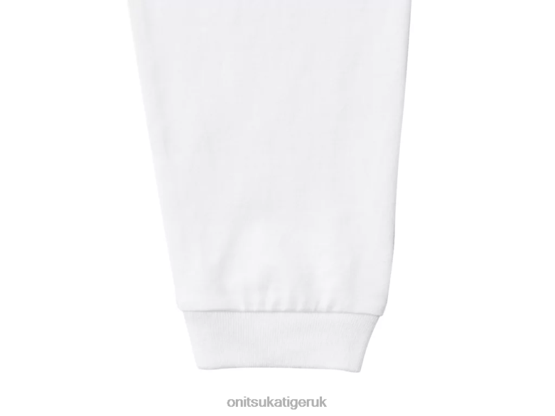 Men LS GRAPHIC TEE XTBPR440 Clothing Onitsuka Tiger White