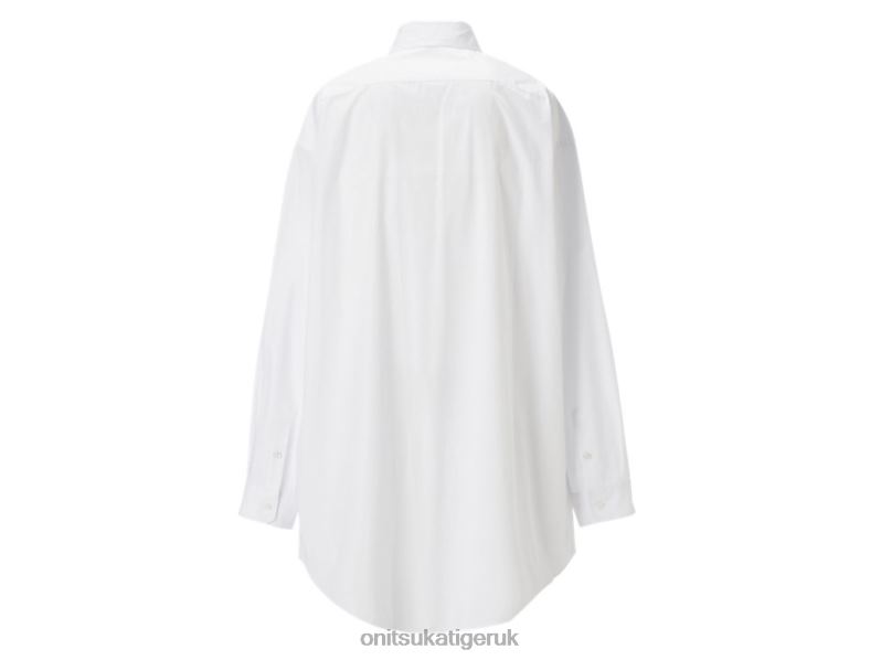 Men LS SHIRT XTBPR409 Clothing Onitsuka Tiger White