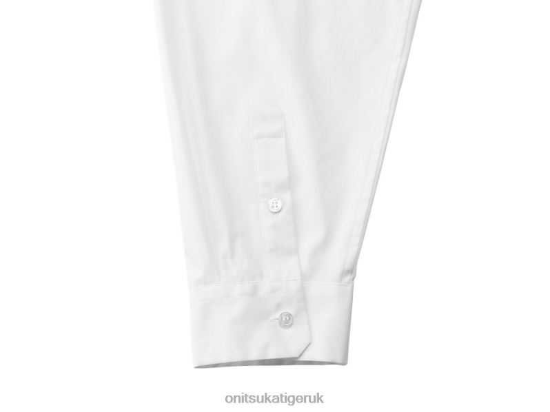 Men LS SHIRT XTBPR409 Clothing Onitsuka Tiger White