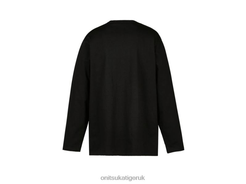Men LS TEE XTBPR373 Clothing Onitsuka Tiger Black