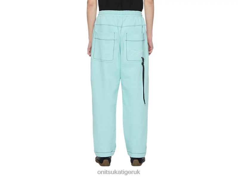 Men PANTS XTBPR389 Clothing Onitsuka Tiger Light Blue