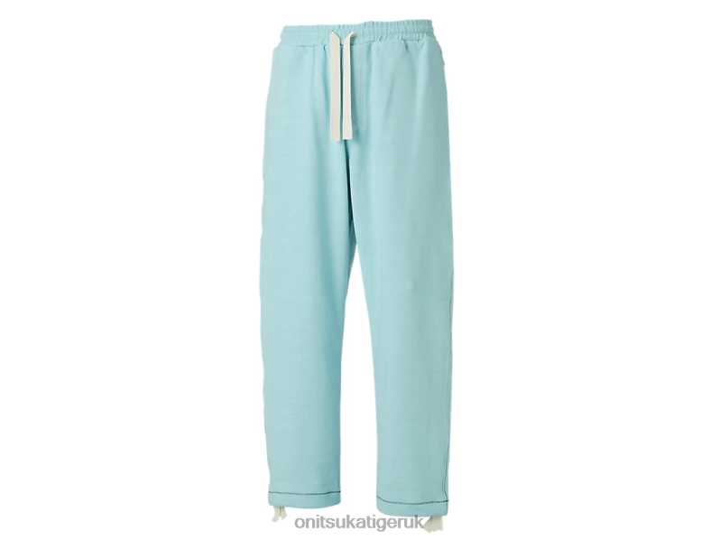 Men PANTS XTBPR389 Clothing Onitsuka Tiger Light Blue