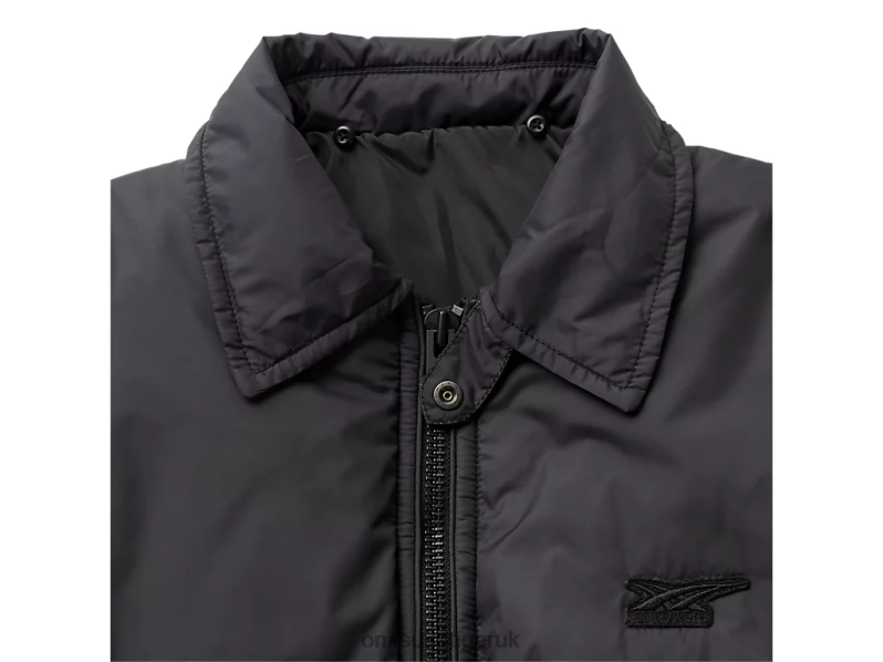Men P BLOUSON XTBPR416 Clothing Onitsuka Tiger Black/White