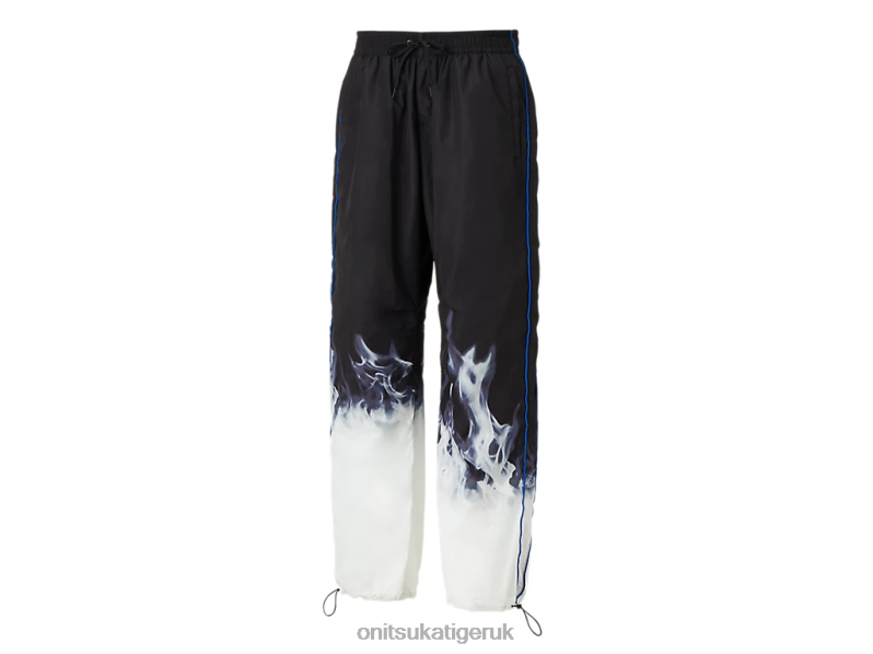 Men P TRACK PANTS XTBPR459 Clothing Onitsuka Tiger Black/Blue