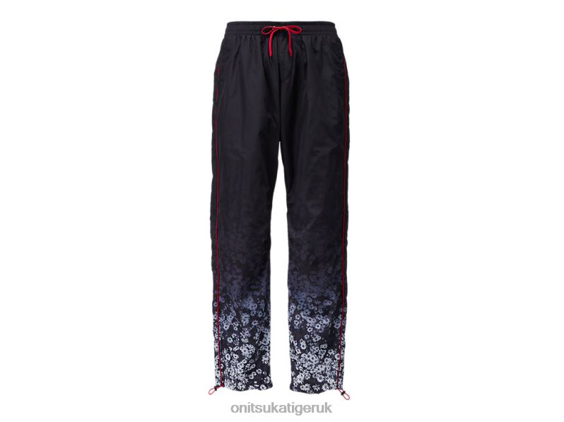Men P TRACK PANTS XTBPR464 Clothing Onitsuka Tiger Black/Red