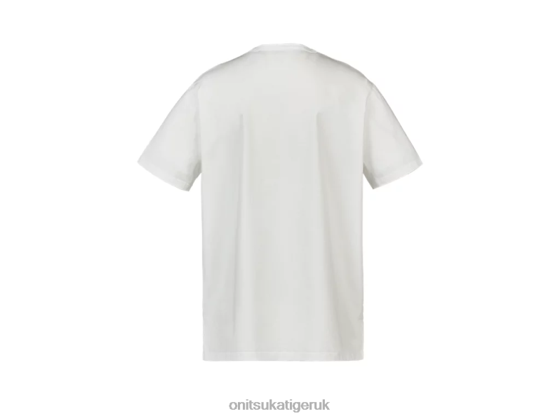 Men SS TEE XTBPR382 Clothing Onitsuka Tiger White