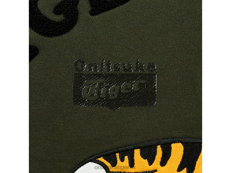 Men SWEAT TOP XTBPR450 Clothing Onitsuka Tiger Khaki