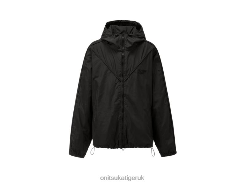 Men TRACK BLOUSON XTBPR456 Clothing Onitsuka Tiger Black