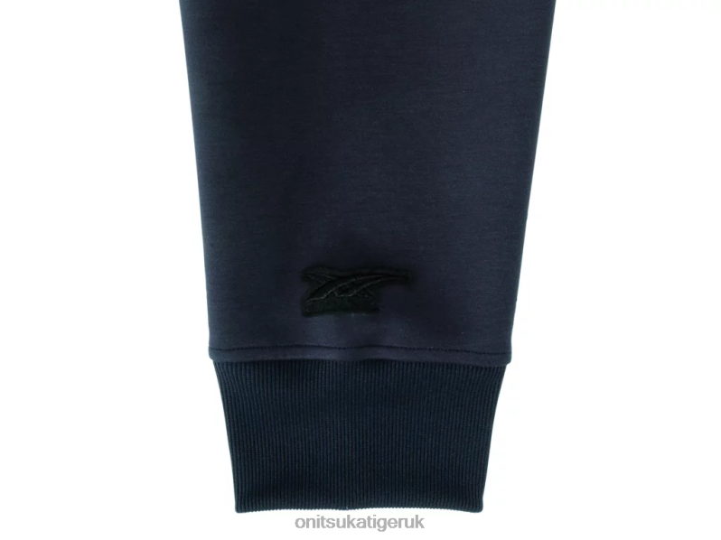 Men ZIP UP HOODIE XTBPR457 Clothing Onitsuka Tiger Navy
