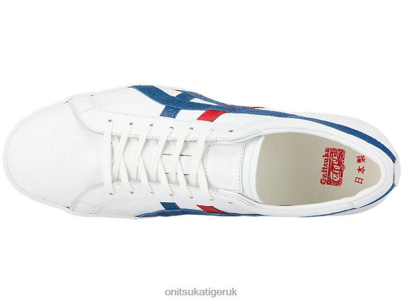Men FABRE BL-S DELUXE XTBPR4 Shoes Onitsuka Tiger White/Deluxe Blue
