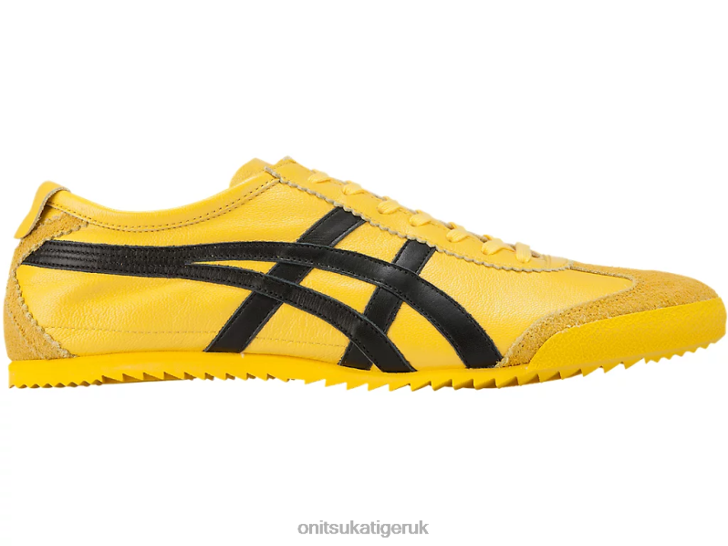 Men MEXICO 66 DELUXE XTBPR136 Shoes Onitsuka Tiger Tai Chi Yellow/Black