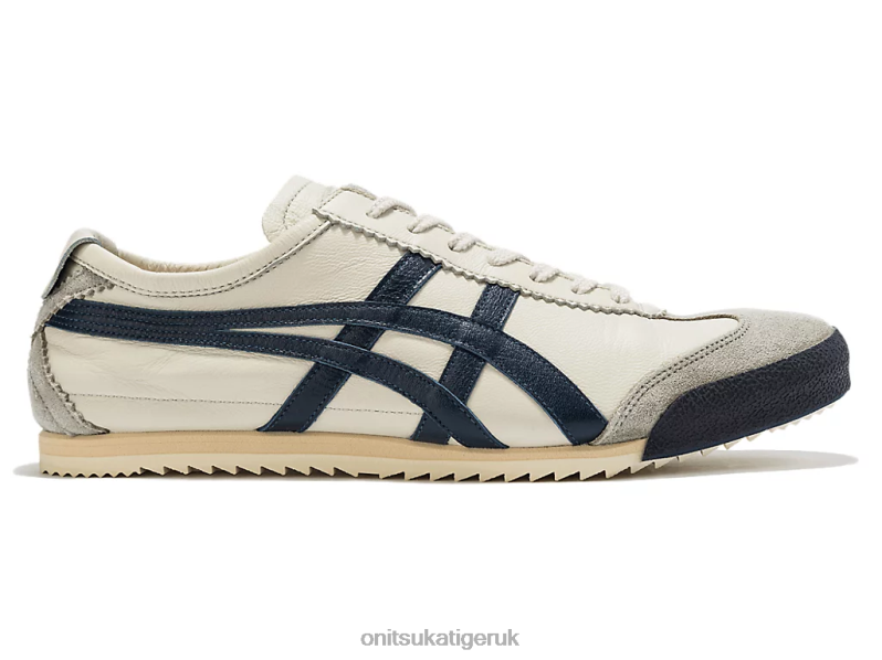 Men MEXICO 66 DELUXE XTBPR22 Shoes Onitsuka Tiger Birch/Indigo Blue