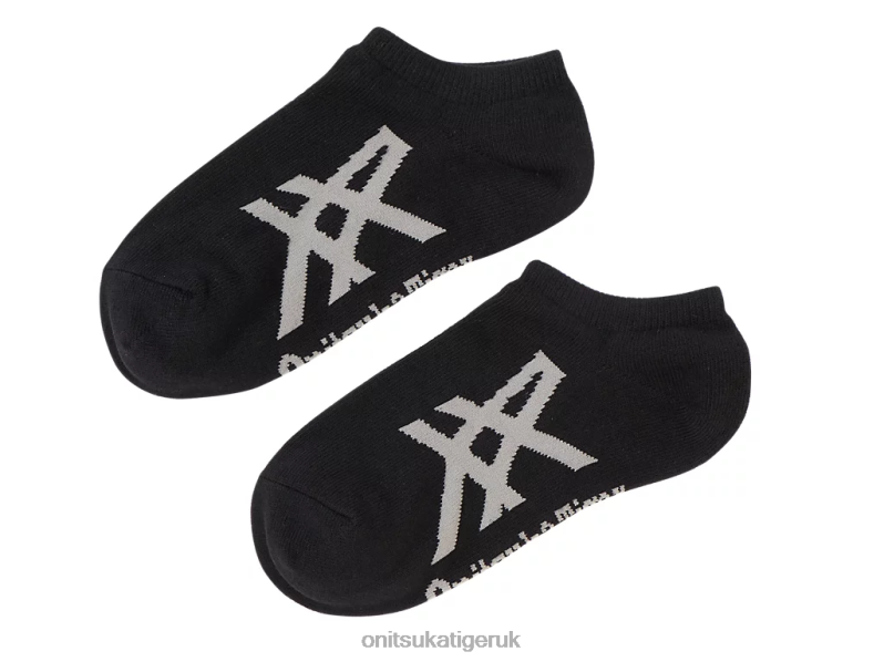 Unisex ANKLE SOCKS XTBPR494 Accessories Onitsuka Tiger Black/Heather Grey