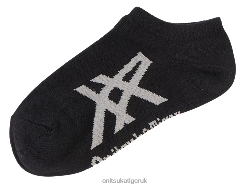 Unisex ANKLE SOCKS XTBPR494 Accessories Onitsuka Tiger Black/Heather Grey