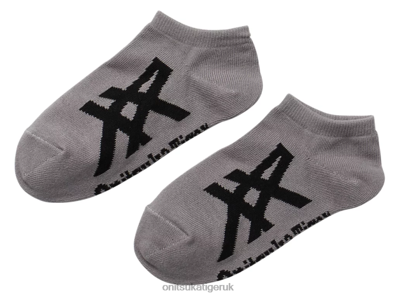Unisex ANKLE SOCKS XTBPR529 Accessories Onitsuka Tiger Grey/Black