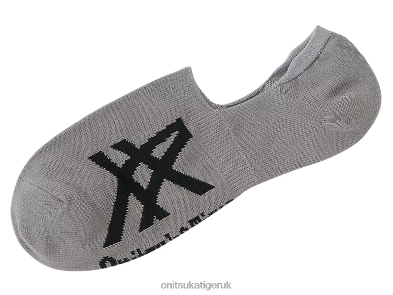 Unisex INVISIBLE SOCKS XTBPR485 Accessories Onitsuka Tiger Grey/Black