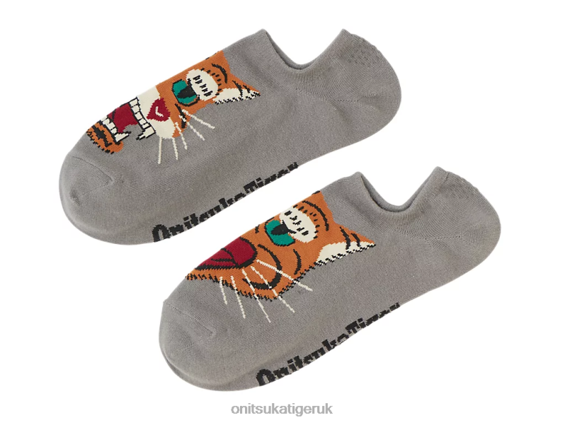 Unisex INVISIBLE SOCKS XTBPR491 Accessories Onitsuka Tiger Heather Grey