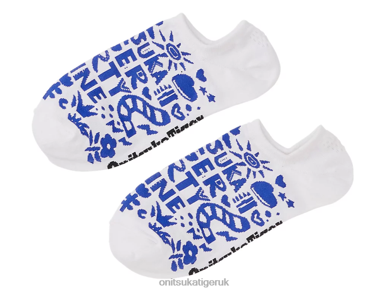 Unisex INVISIBLE SOCKS XTBPR497 Accessories Onitsuka Tiger White