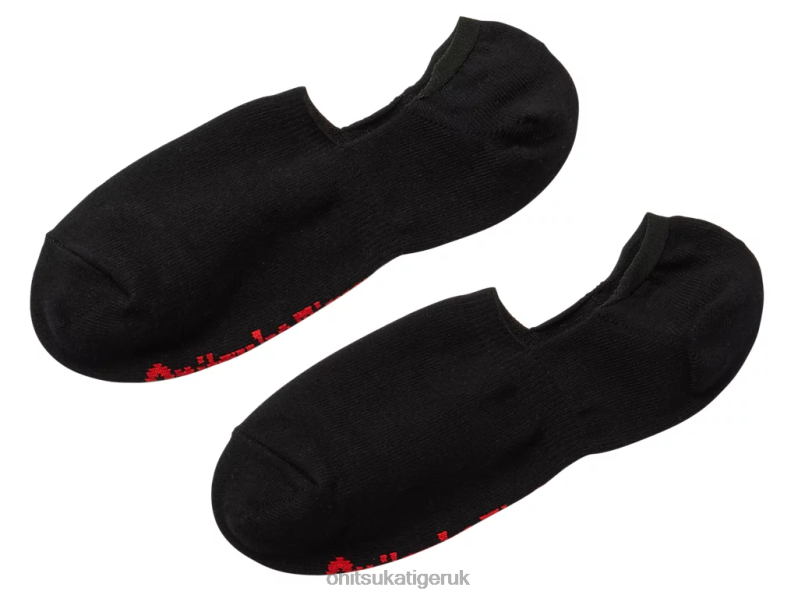Unisex INVISIBLE SOCKS XTBPR530 Accessories Onitsuka Tiger Black/Red