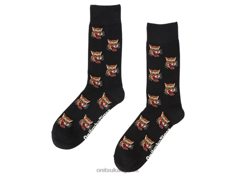 Unisex MIDDLE SOCKS XTBPR492 Accessories Onitsuka Tiger Black