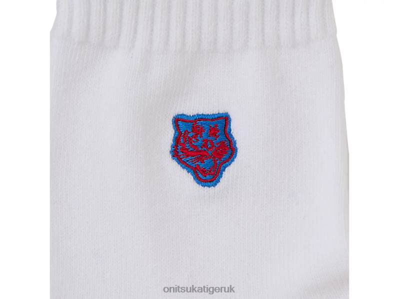 Unisex SHORT SOCKS XTBPR513 Accessories Onitsuka Tiger White