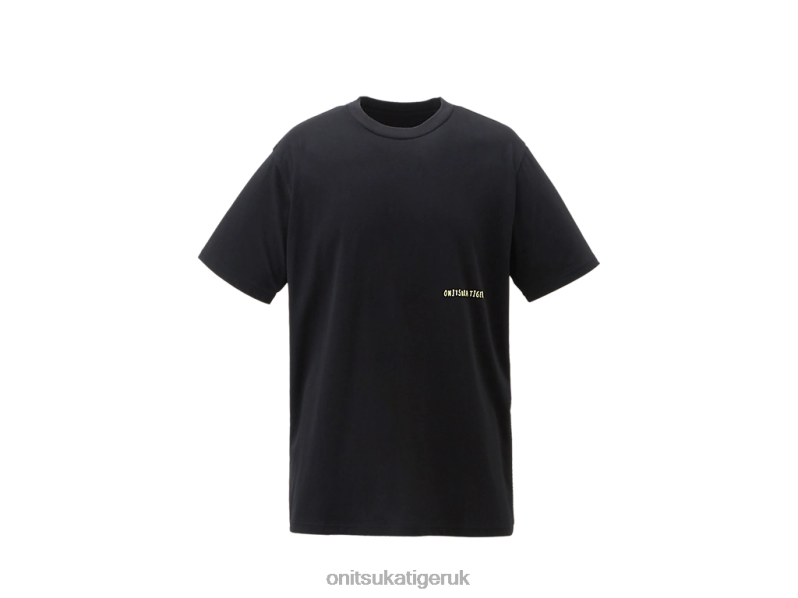 Unisex GRAPHIC TEE XTBPR387 Clothing Onitsuka Tiger Black