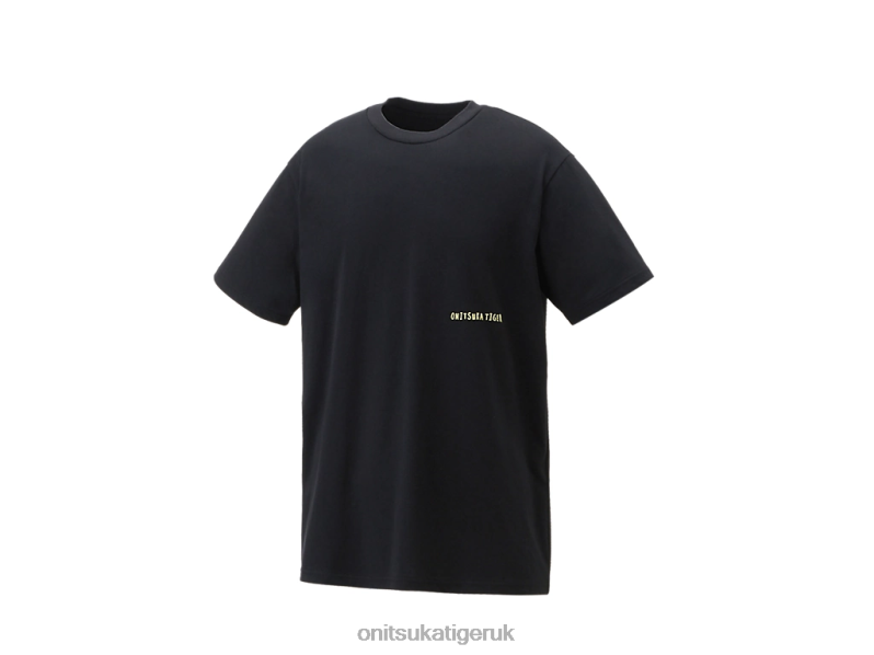 Unisex GRAPHIC TEE XTBPR387 Clothing Onitsuka Tiger Black