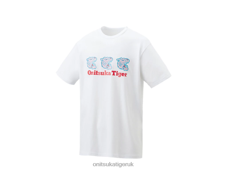 Unisex GRAPHIC TEE XTBPR390 Clothing Onitsuka Tiger White