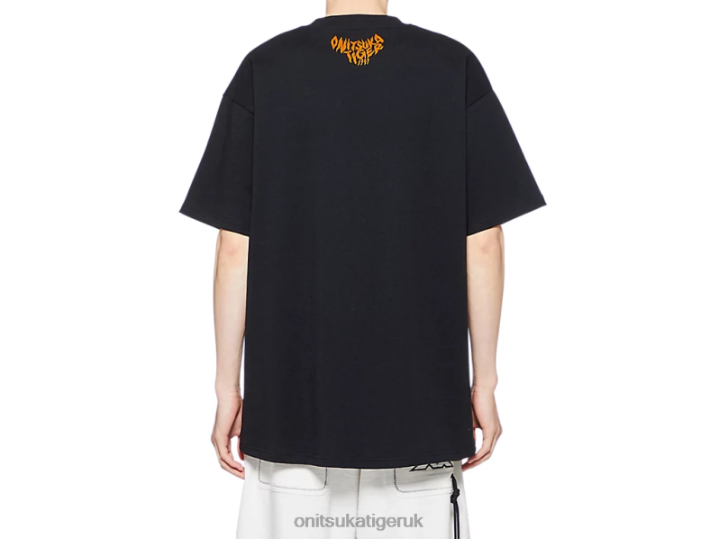 Unisex GRAPHIC TEE XTBPR395 Clothing Onitsuka Tiger Black