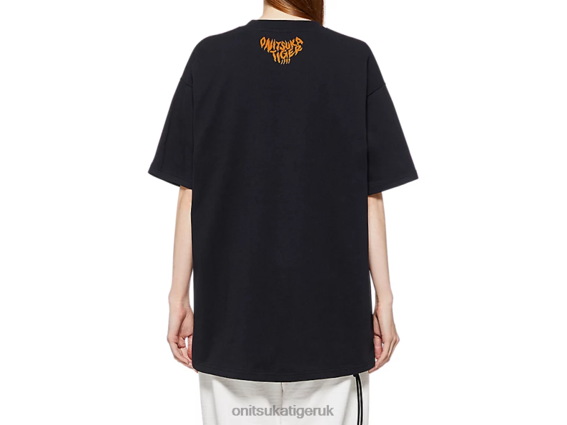 Unisex GRAPHIC TEE XTBPR395 Clothing Onitsuka Tiger Black
