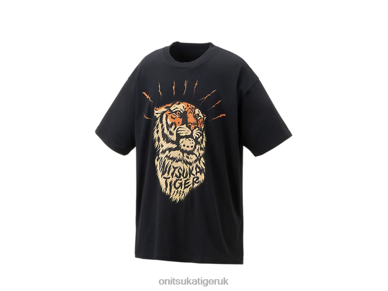Unisex GRAPHIC TEE XTBPR395 Clothing Onitsuka Tiger Black