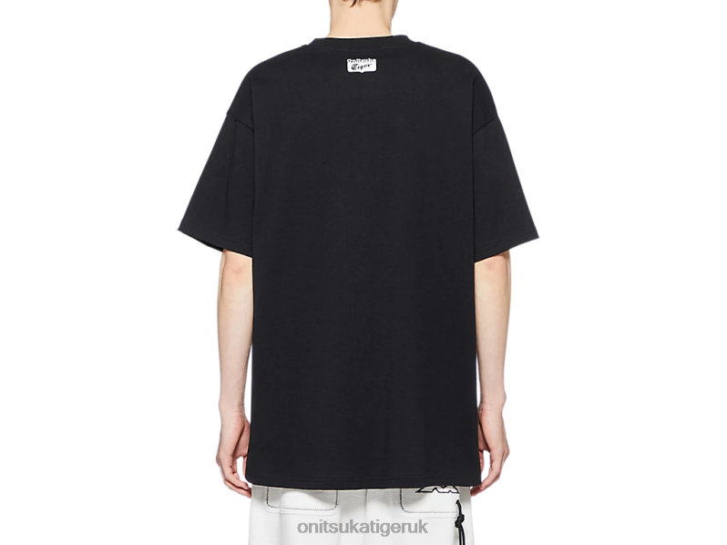 Unisex GRAPHIC TEE XTBPR400 Clothing Onitsuka Tiger Black