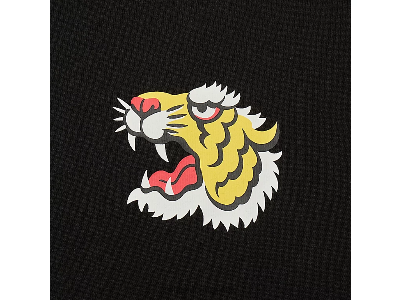 Unisex GRAPHIC TEE XTBPR400 Clothing Onitsuka Tiger Black