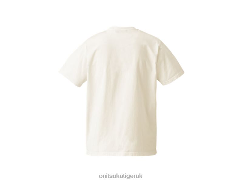 Unisex GRAPHIC TEE XTBPR402 Clothing Onitsuka Tiger White